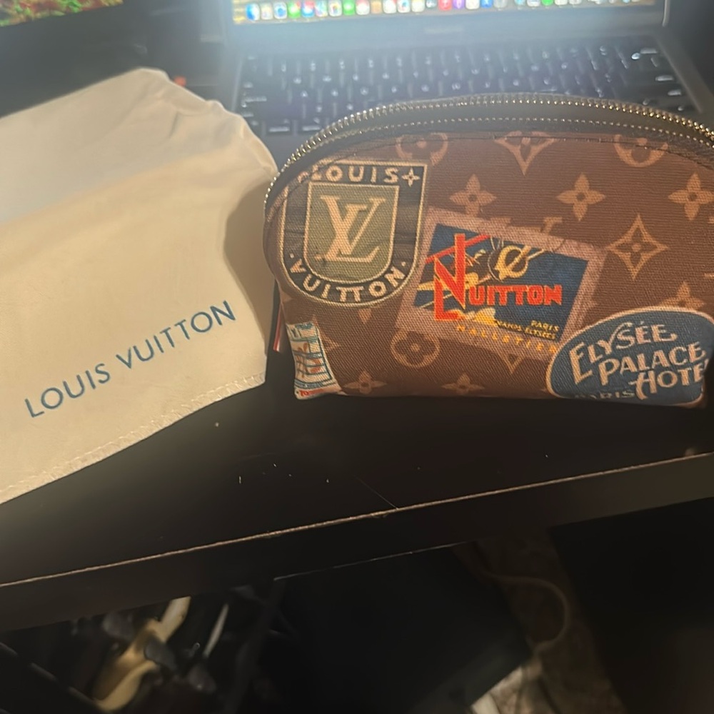 Rare lv cosmetic bag